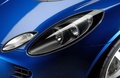 Lotus Elise S bleue détail feu avant