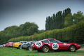 Chantilly Arts & Elégance 2017 - Ferrari 365 GTC/4 Daytona Gr. IV line-up