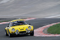 Coupes de Printemps 2012 - Alpine A110 jaune 3/4 avant droit
