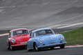 Coupes de Printemps 2015 - Porsche 356 bleu 3/4 avant droit