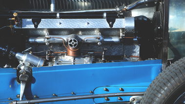 Coupes de Printemps 2017 - Bugatti Type 35 bleu moteur