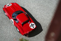 GTO Tour 2017 - Ferrari 250 GTO rouge 3/4 arrière gauche vue de haut