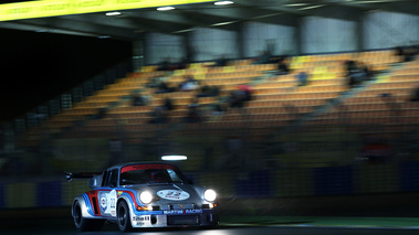 Porsche 3.0 RSR Martini 3/4 avant droit filé