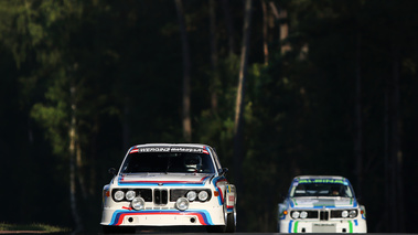 Le Mans Classic 2018 - BMW 3.0 CSL blanc face avant
