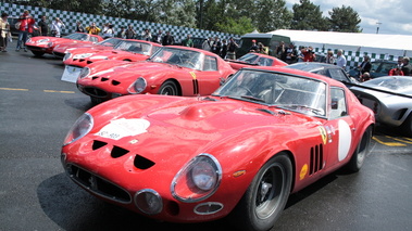 Ferrari 250 GTO tour, rouge, 3-4 avg