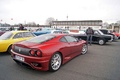 Ferrari 360 Challenge Stradale bordeaux 3/4 arrière droit