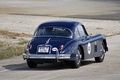 Raid Suisse-Paris 2012 - Jaguar XK150 bleu 3/4 arrière droit