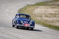 Raid Suisse-Paris 2012 - Jaguar XK150 bleu 3/4 avant droit