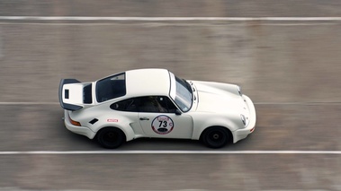 Rallye de Paris Classic 2012 - Porsche 911 Carrera 3.0 RSR blanc filé