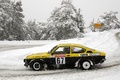 Opel Kadett GTE, jaune+noir, action, profil gch
