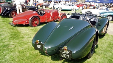 Aston Martin Type C Speed Model vert 3/4 arrière droit
