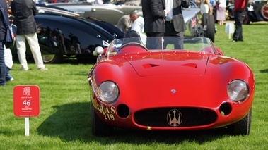 Maserati 300S rouge face avant