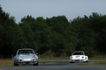 Porsche 911 Carrera gris face avant
