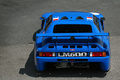Venturi LM600 bleu face arrière vue de haut