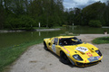 Tour Auto 2012 - Ford GT40 jaune 3/4 avant droit