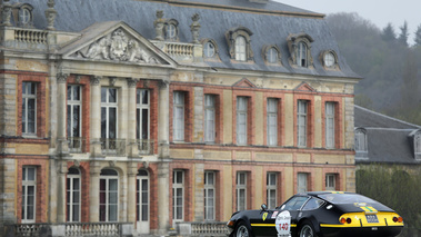 Tour Auto 2013 - Ferrari 365 GTB/4 Daytona Gr. IV noir 3/4 arrière gauche