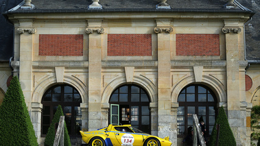 Lancia Stratos HF jaune profil