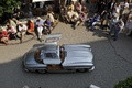 Villa d'Este 2012 - Mercedes 300 SL gris vue du dessus portes ouvertes 2