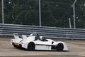 Autodrome Radical Meeting - Radical SR3 SL blanc 3/4 arrière droit penché