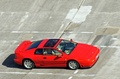 Lotus Esprit Turbo rouge 3/4 avant droit