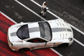 Ferrari Finali Mondiali 2011 - Mugello - 599XX blanc vue du dessus