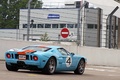 GT Prestige 2012 - Montlhéry - Ford GT Gulf 3/4 arrière droit penché