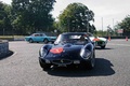 Rendez-Vous Ferrari à Montlhéry 2011 - Ferrari 250 GTO bleu face avant travelling