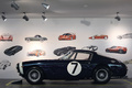 Musée Ferrari - 250 GT SWB bleu profil 2