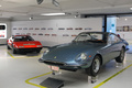 Musée Ferrari - 330 GTC Speciale bleu 3/4 avant gauche
