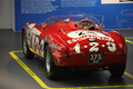 Musée Ferrari - 375 MM rouge 3/4 arrière gauche