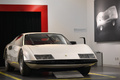 Musée Ferrari - P6 blanc 3/4 avant droit 2