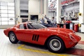 Ferrari 250 GTO rouge profil