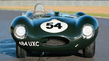 Jaguar Type D vert face avant