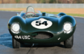 Jaguar Type D vert face avant