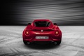 Alfa Romeo 4C rouge face arrière
