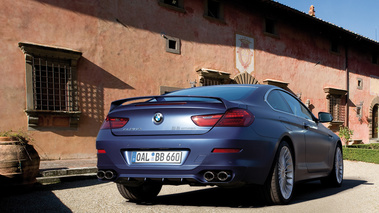 Alpina B6 Coupé - bleu - 3/4 arrière droit