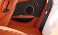 Alpina B6s blanc/orange haut-parleurs arrière