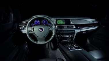 Alpina B7 2012 - bleue - habitacle