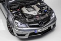 Mercedes C63 AMG Coupe Edition 507 anthracite satiné moteur