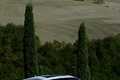 Mercedes CLS 63 AMG Shooting Brake blanc 3/4 avant droit penché debout