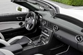 Mercedes SLK 55 AMG blanc intérieur