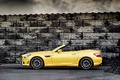 Mercedes SLK 55 AMG jaune profil