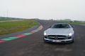 Mercedes SLS AMG Roadster anthracite satiné/mate face avant travelling