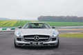 Mercedes SLS AMG Roadster anthracite satiné/mate face avant