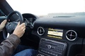 Mercedes SLS AMG Roadster anthracite satiné/mate tableau de bord travelling