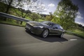 Aston Martin Rapide S gris 3/4 avant gauche travelling penché 5