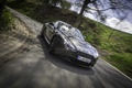 Aston Martin V8 Vantage SP10 anthracite 3/4 avant droit travelling penché