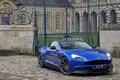 Aston Martin Vanquish bleu 3/4 avant droit 2