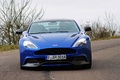 Aston Martin Vanquish bleu face avant