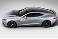 Aston Martin Vanquish Centenary Edition - argent - profil gauche